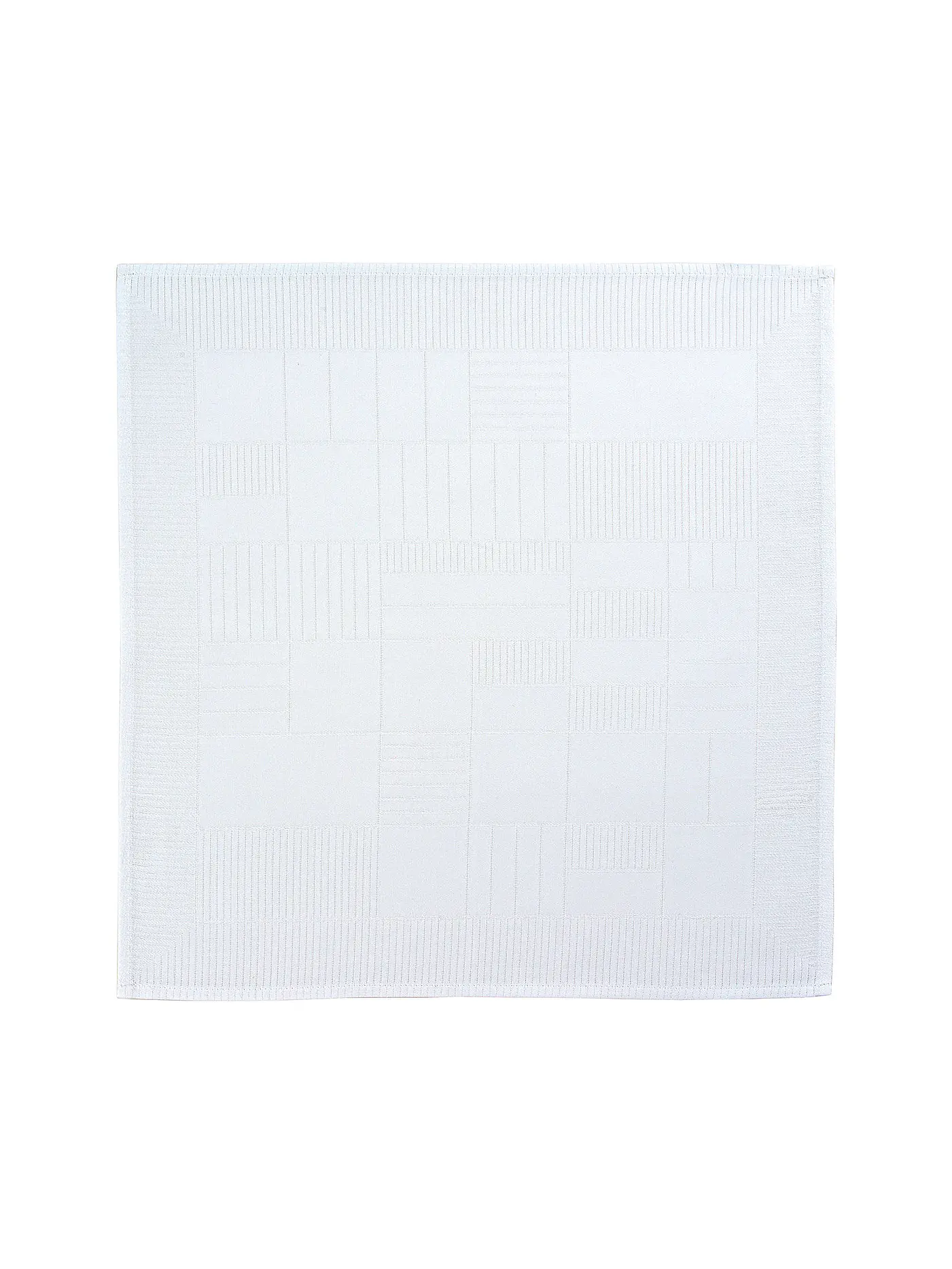 SANDER | Tischdecke Lexie Damast 145x190cm Ecru | weiss